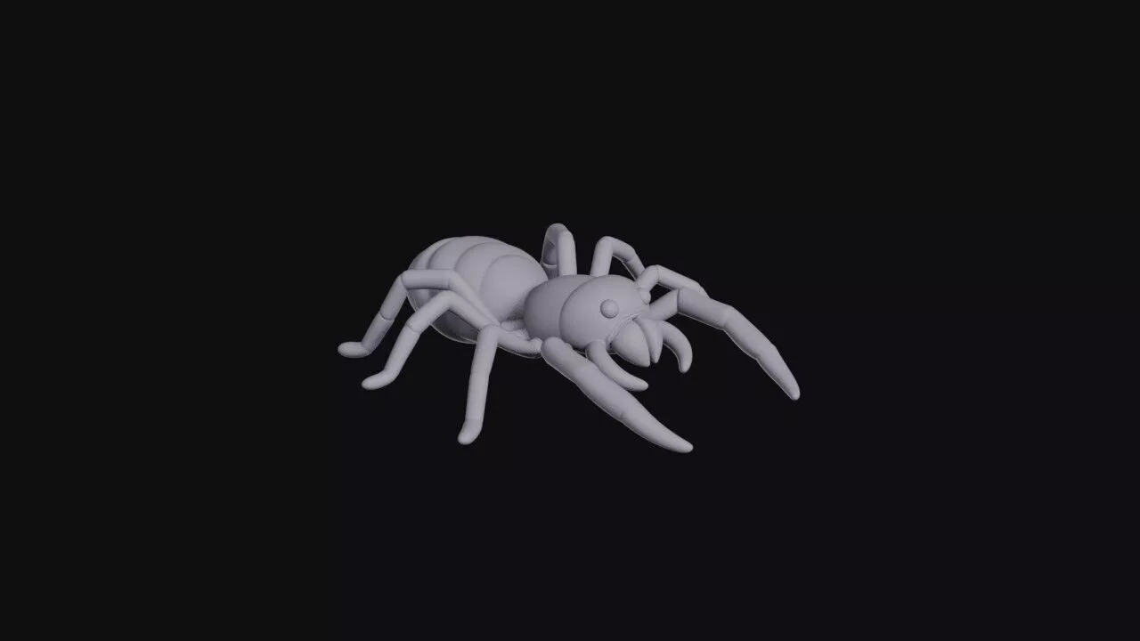 Spider 3D print model