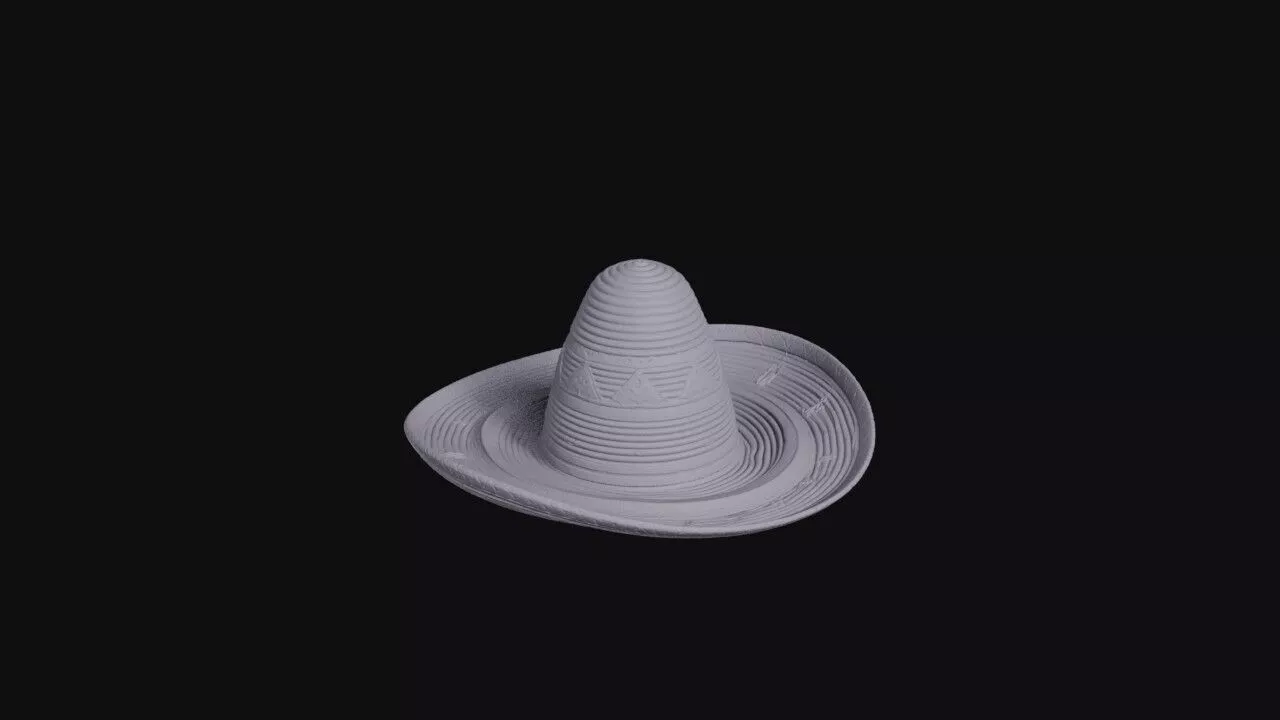 Sombrero 3D print model