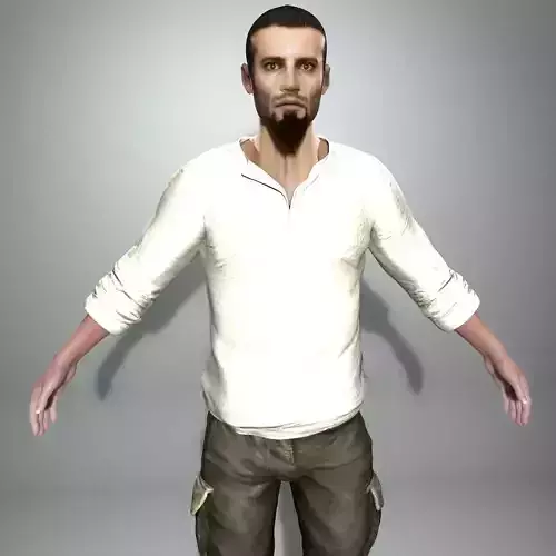 Urban Man Johnny 3D model