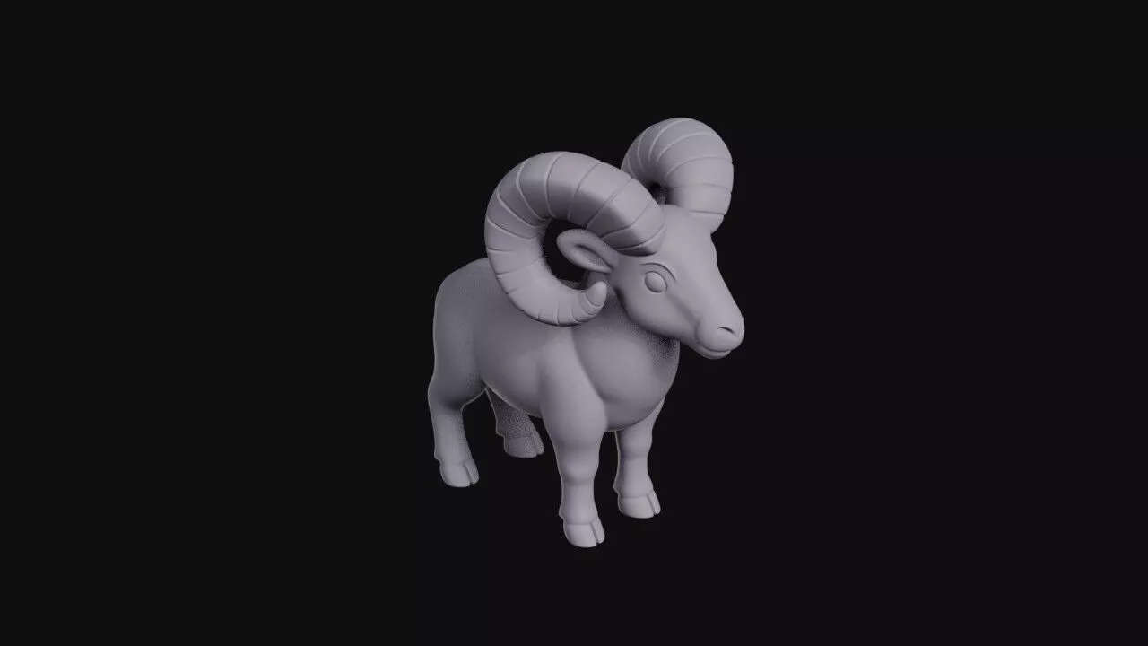 Ram Model 3D print model