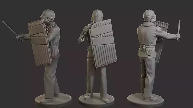 Czech communist riot police CCRP1 007