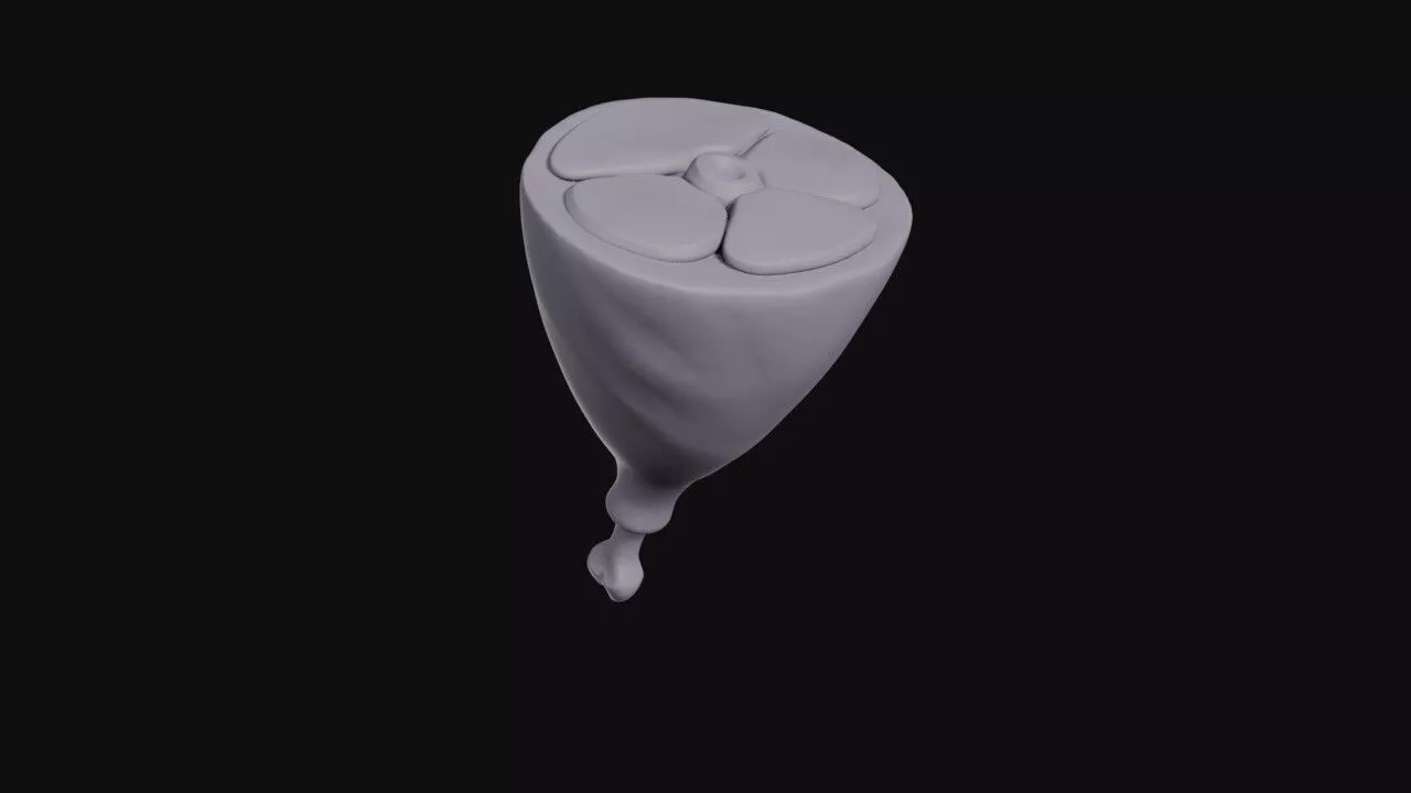 Leg Of Ham 3D print model