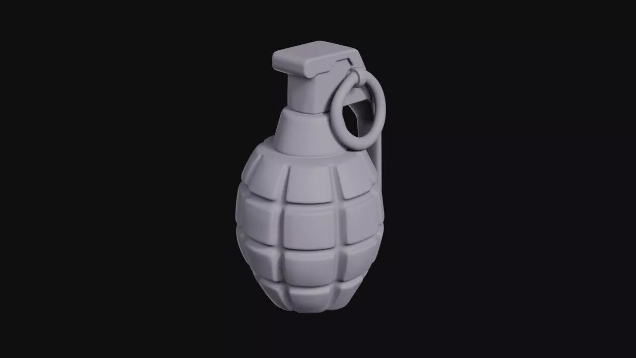 Grenade 3D print model