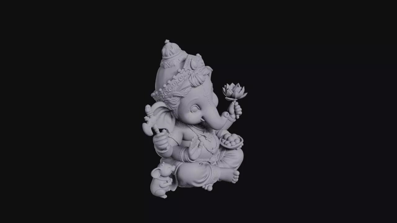 Ganesha Statue 3D print model