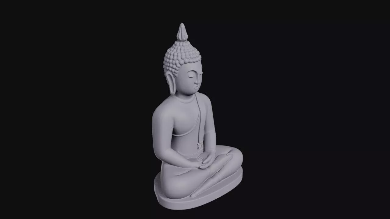 Buddha Statue 3D print model