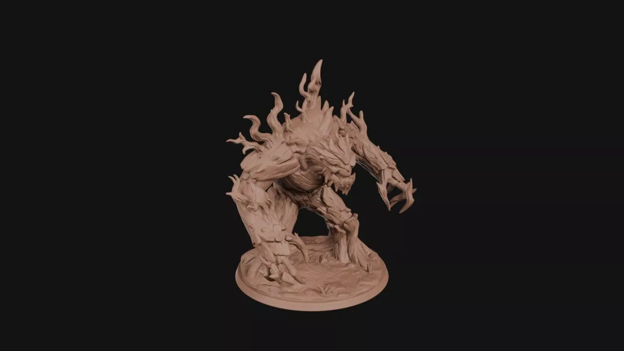 Rootbound Timber Colossus 3D print model