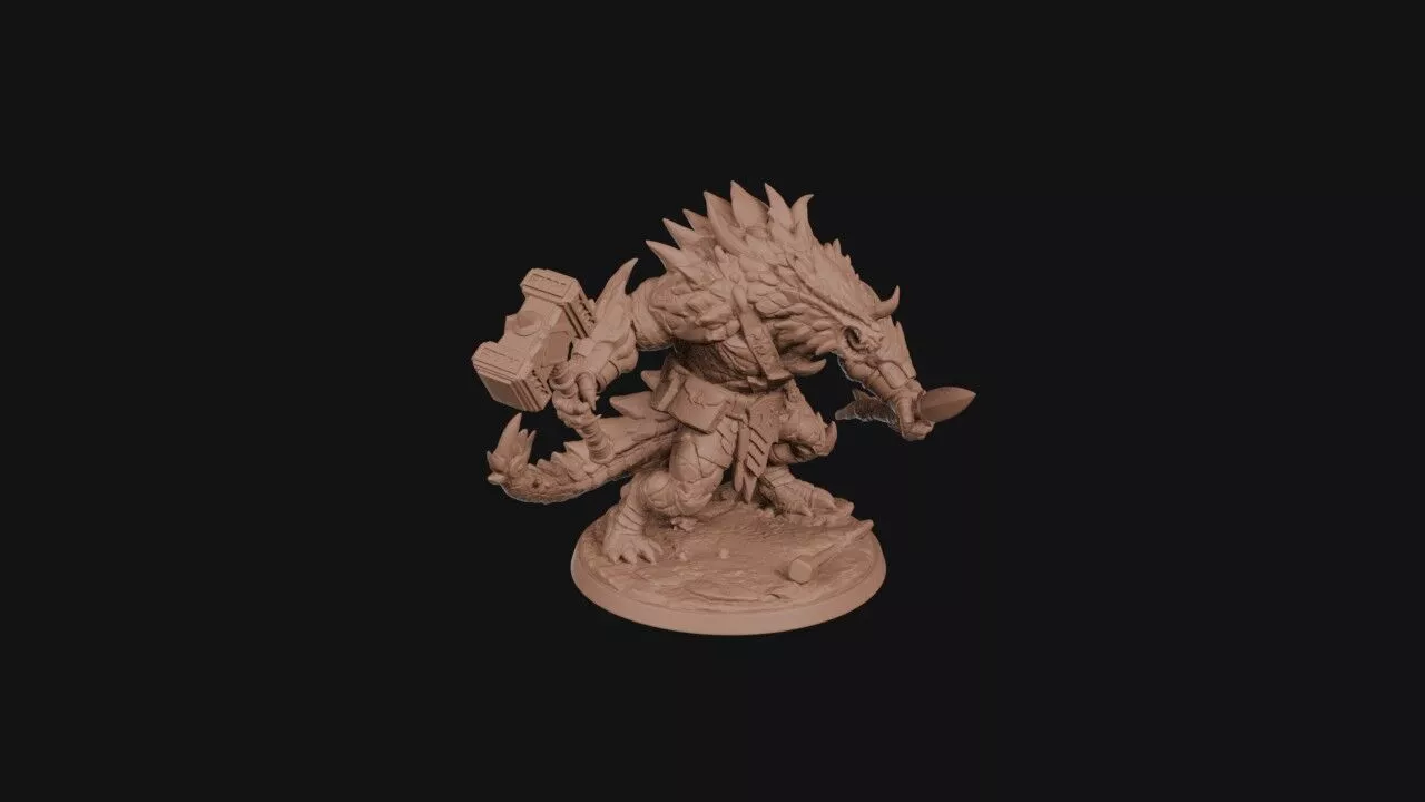 Stoneforge Hammer Warden 3D print model