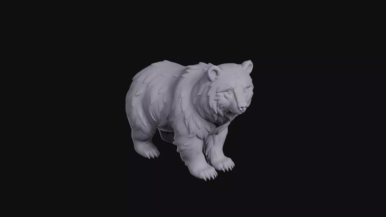 Bear Model 3D print model