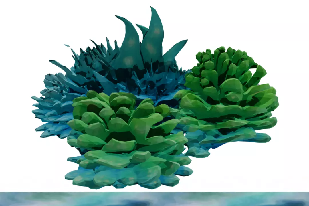 TOL Algae 005 3D model