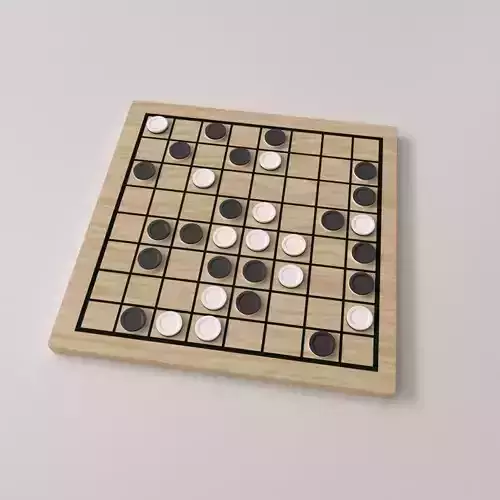 Reversi board game - go