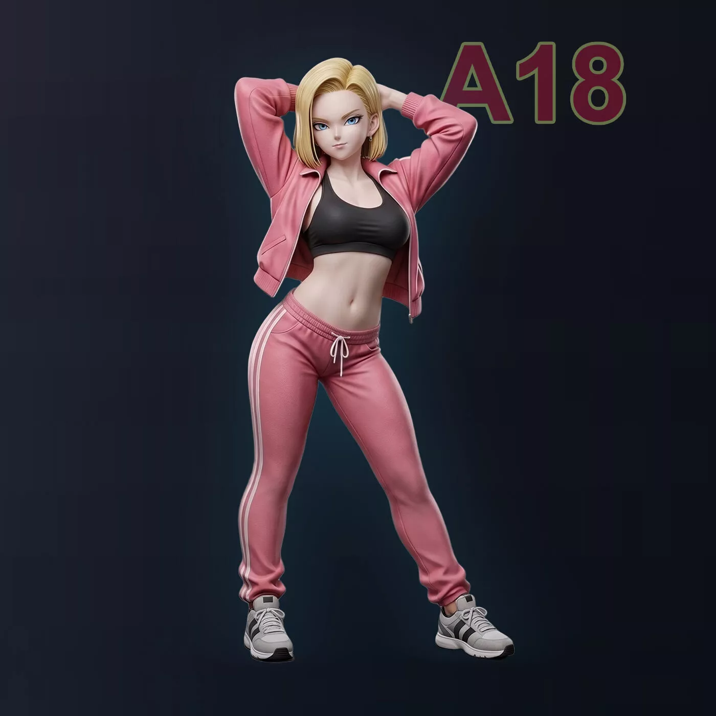 ANDROID 18 - Dragon Ball Z - 3D print model