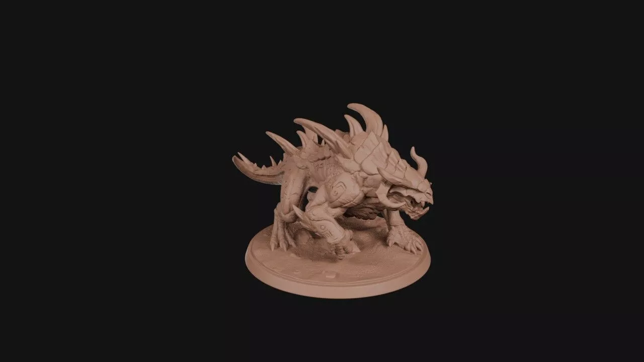Ancient Saurian Idol 3D print model