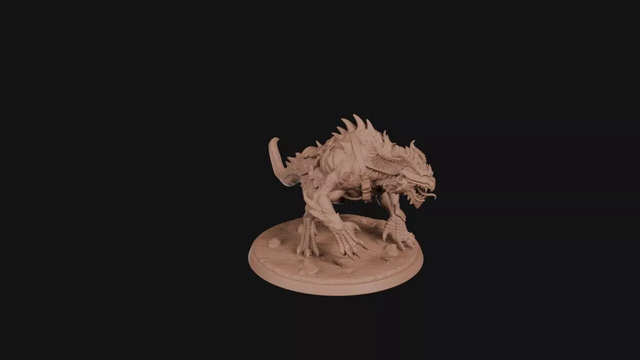 Skittering Scaled Whelp 3D print model