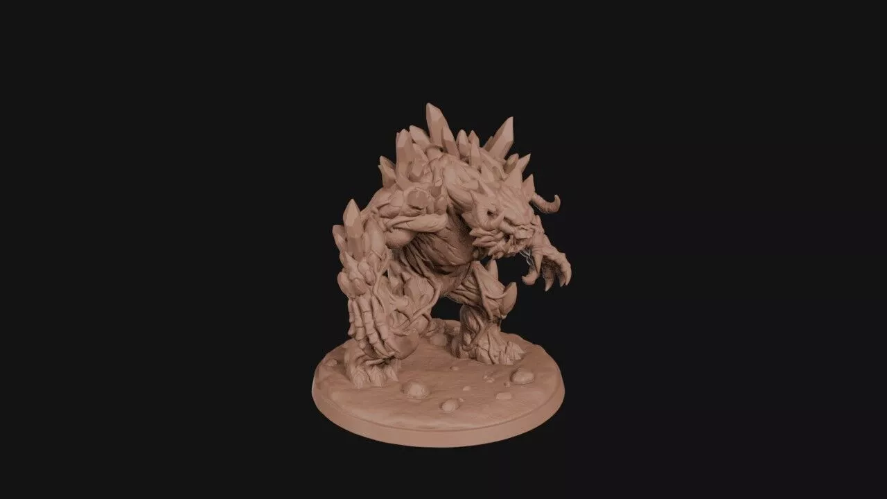 Tiny Horned Gremlin 3D print model