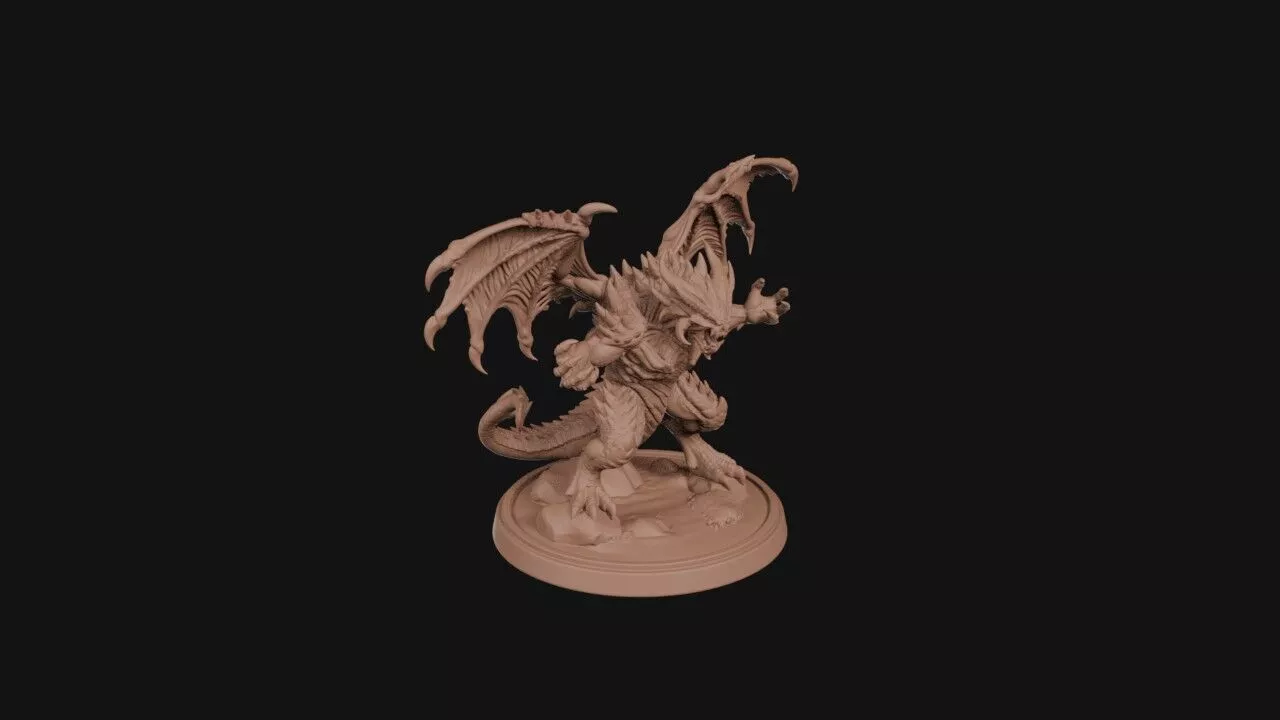 Winged Imp Sprite 3D print model