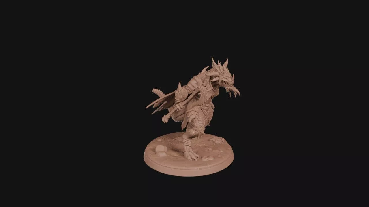 Scaled Scepter Warmaiden 3D print model