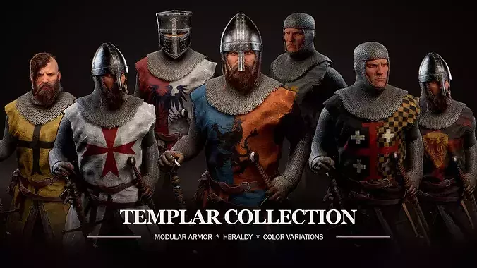 Templar 1 - UE 5 Metahuman and Customization System