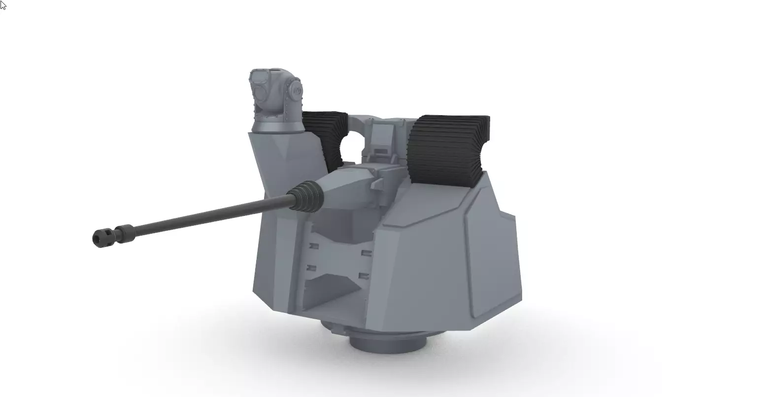 MARLIN 30 40 WS Naval Remote System Leonardo PM 3D print model