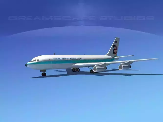 Boeing 707 African Express