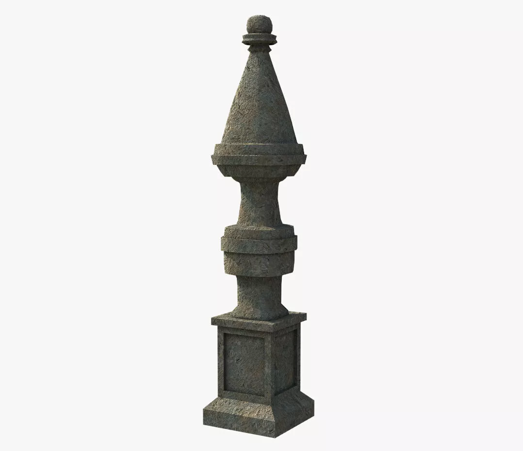 Free Fantasy Pillar Free 3D model