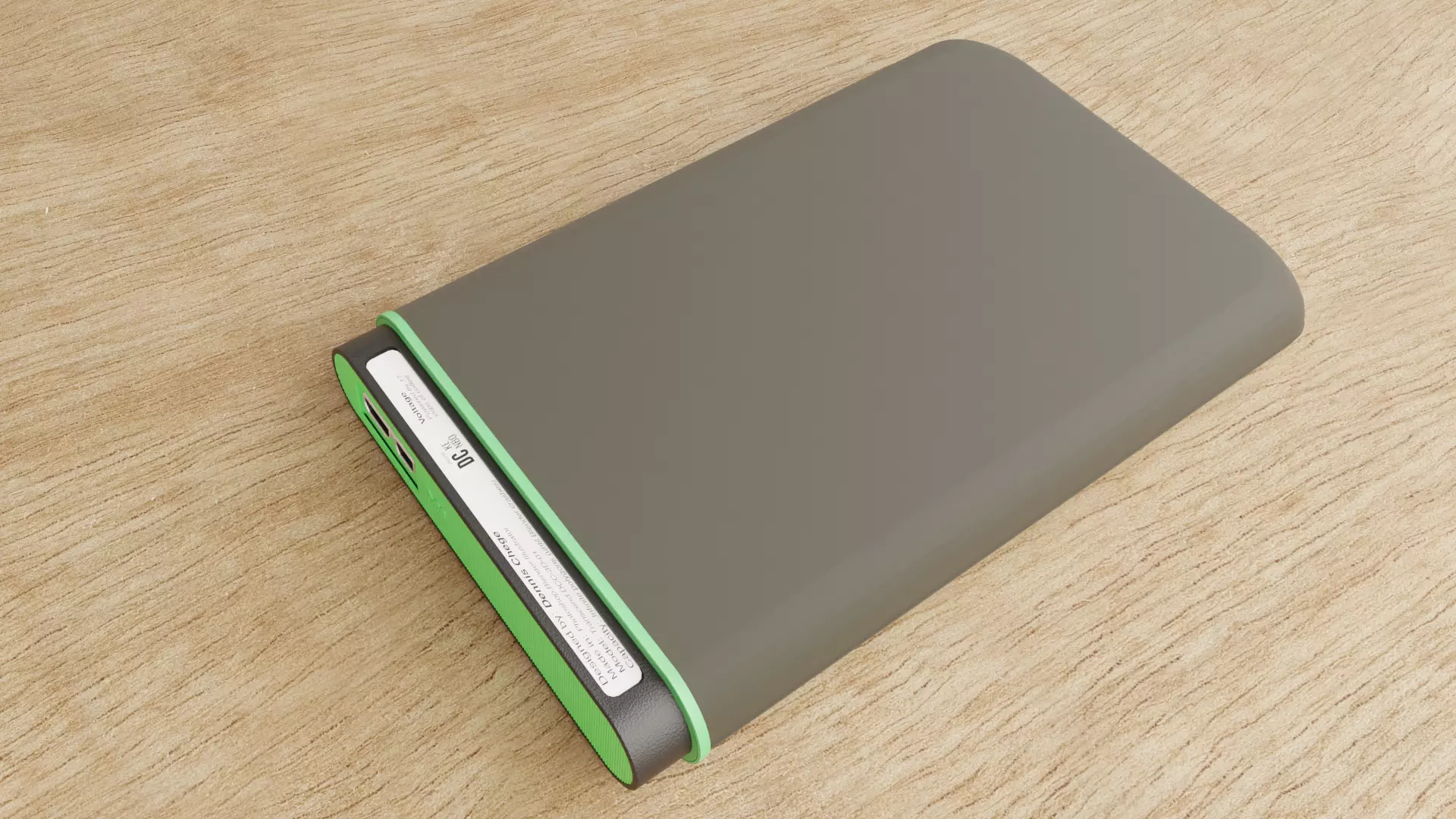 Portable USB Drive 3D model