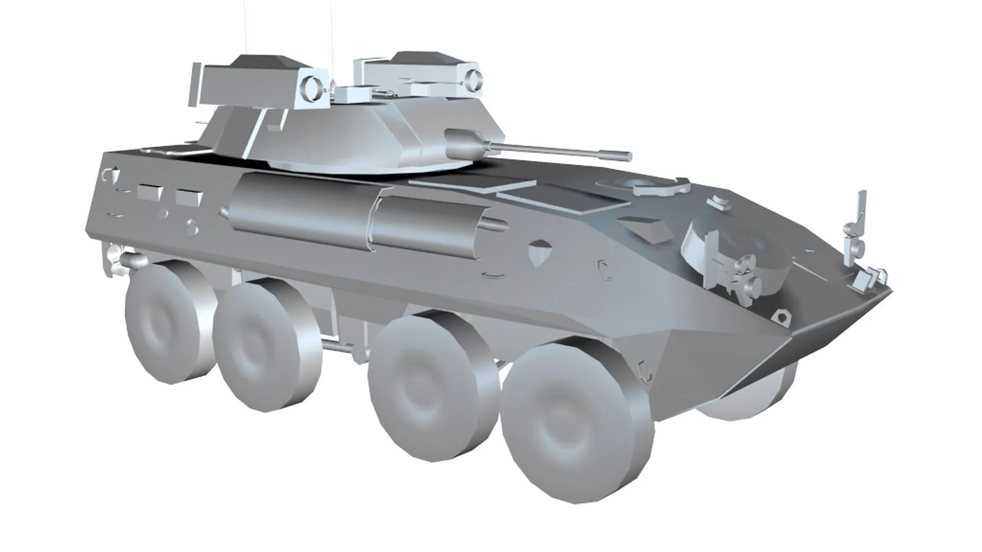 LAV-35 USA Free 3D model