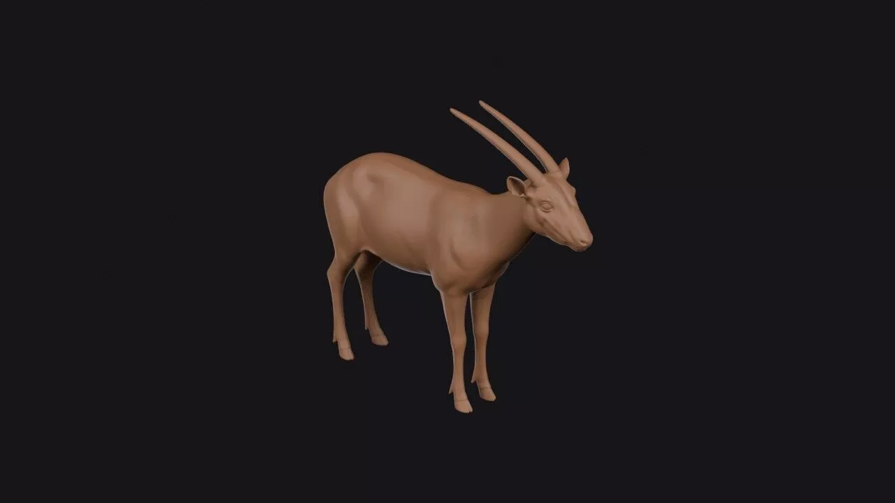 Saola 3D print model