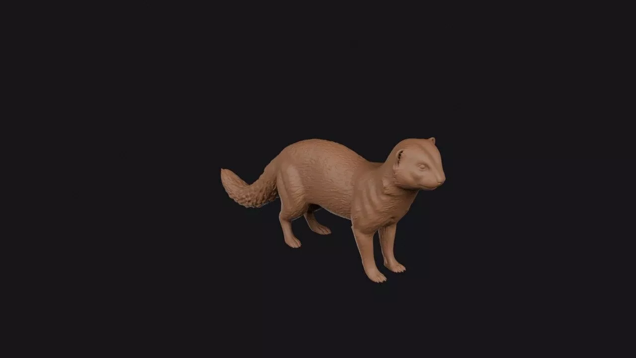 Mongoose 3D print model