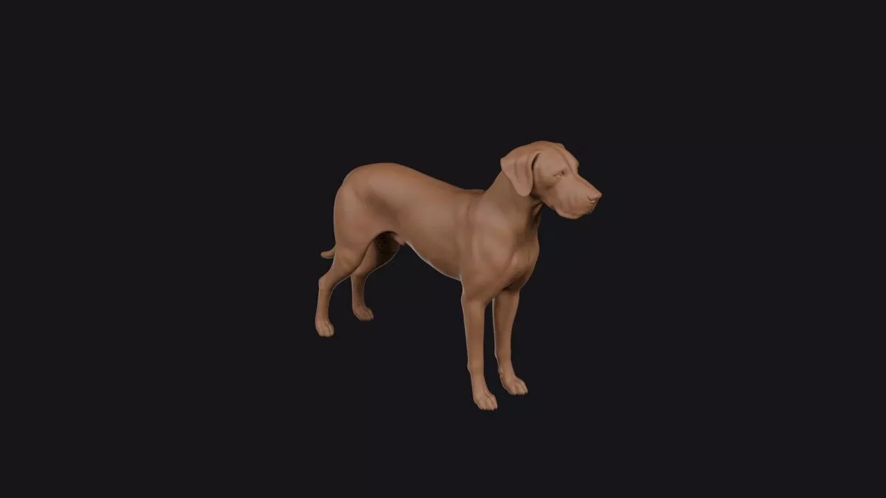 Great Dane 3D print model