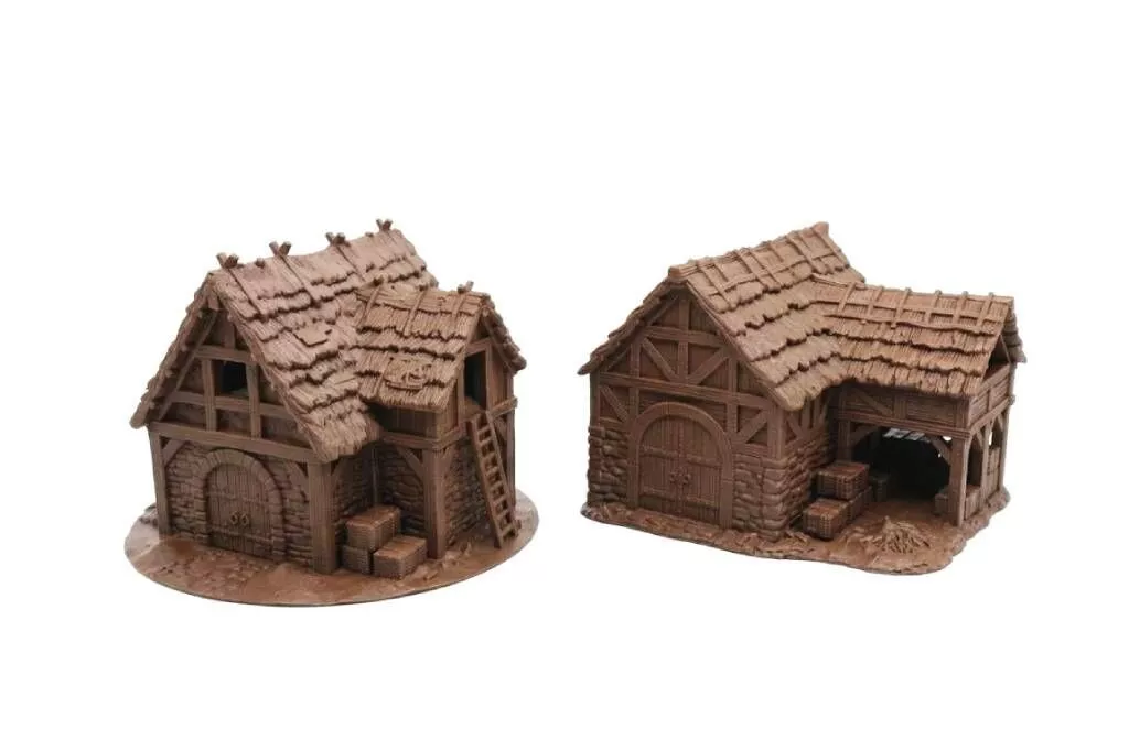 Medieval Stables 3D print model