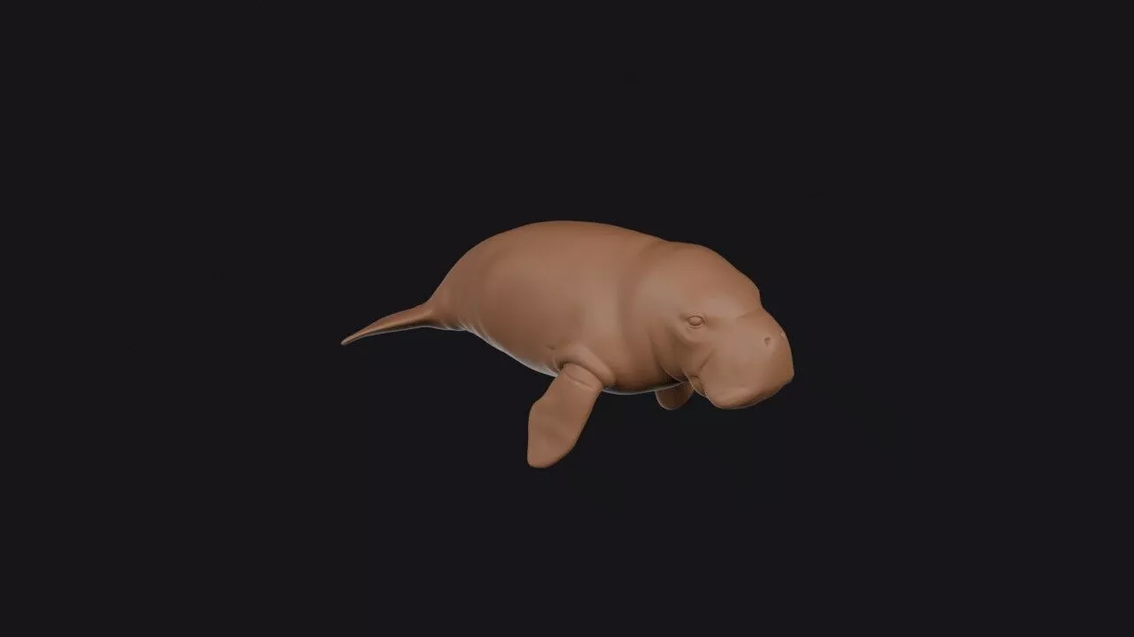 Dugong 3D print model
