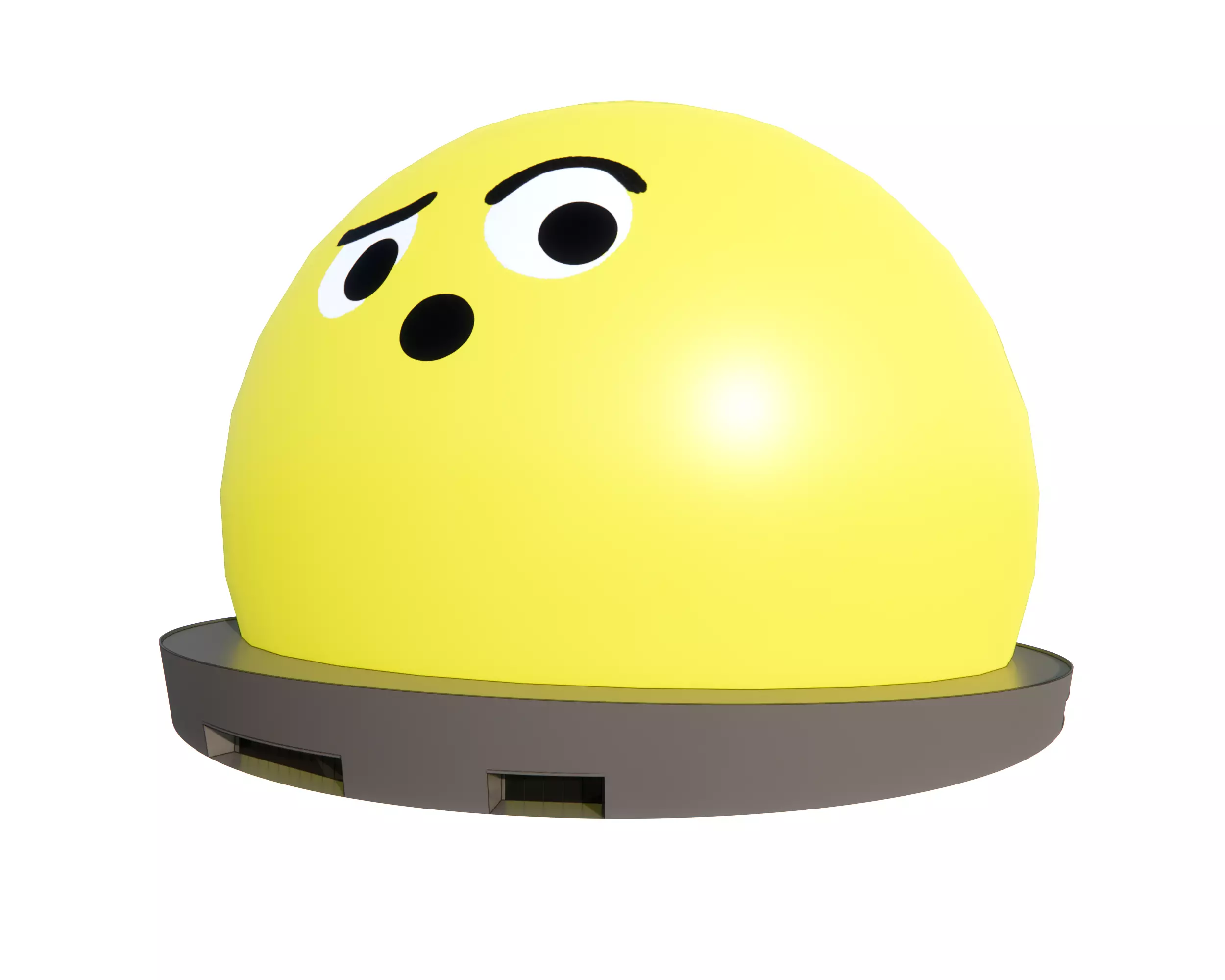 Las Vegas Sphere - LED Entertainment Landmark Low-poly 3D model