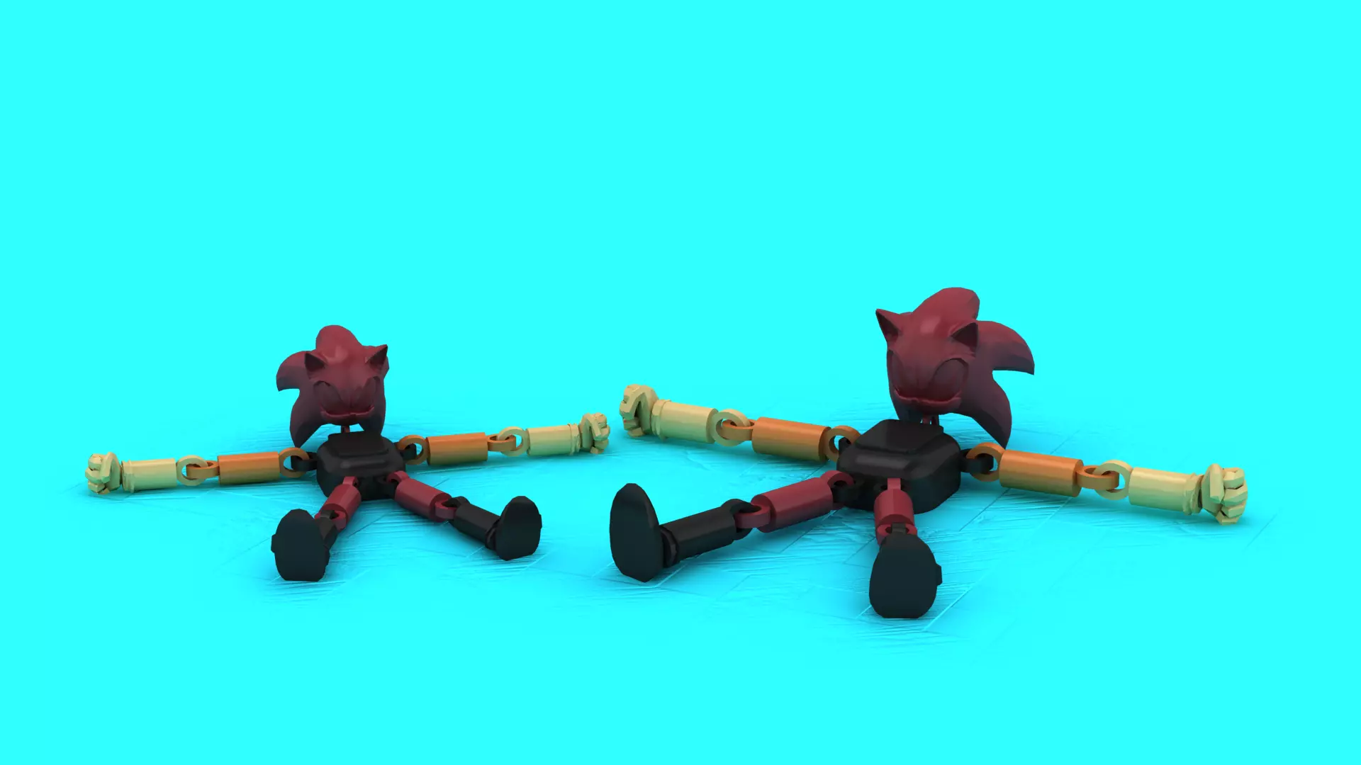 Sonic Speedster Bot 3D print model