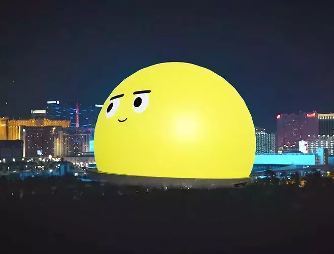 LED Entertainment Sphere Orbi 2 - Las Vegas Inspired