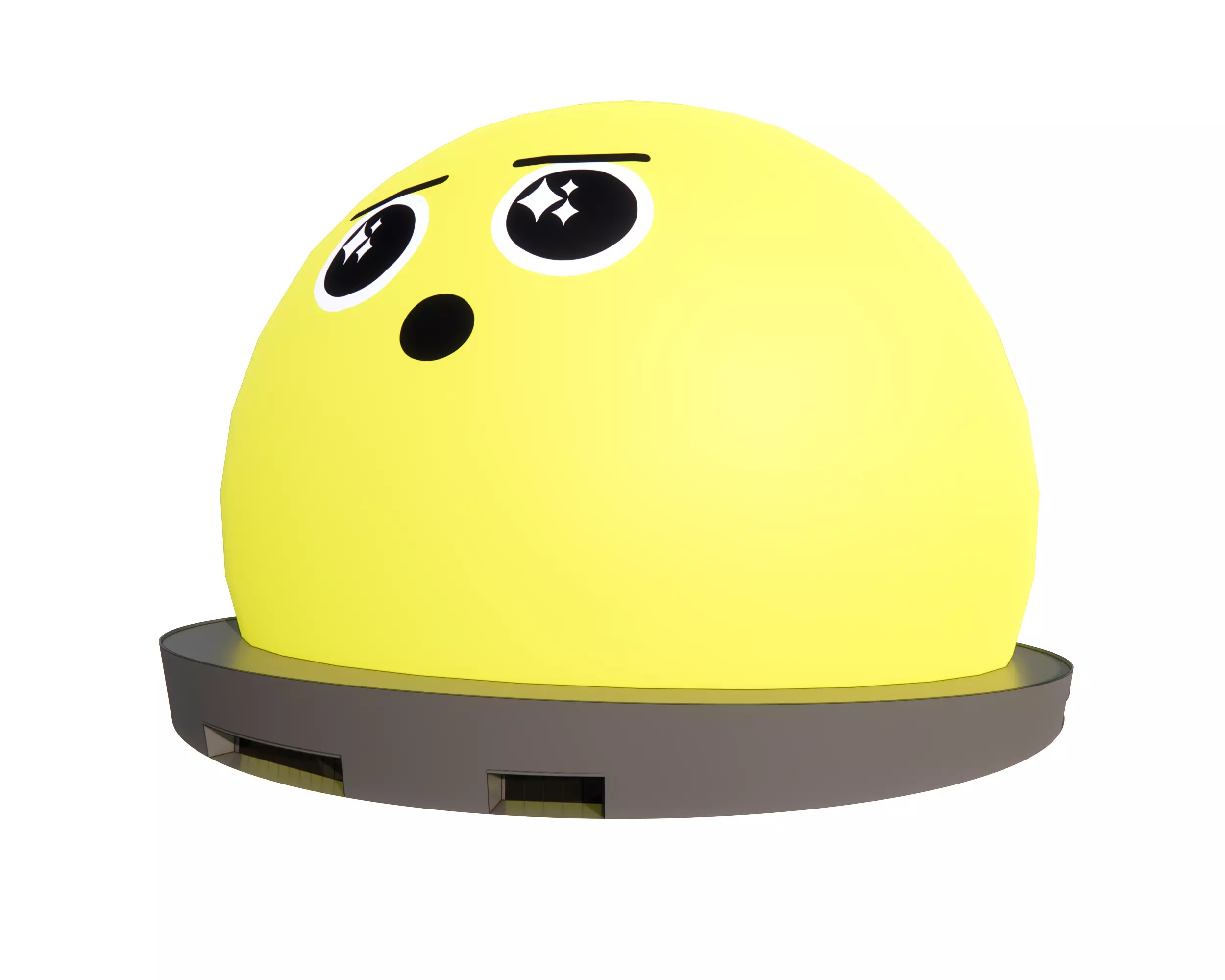 LED Entertainment Sphere Orbi 3 - Las Vegas Inspired Low-poly 3D model