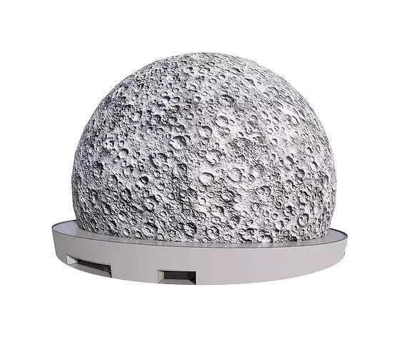 LED Entertainment Sphere Moon - Las Vegas Inspired
