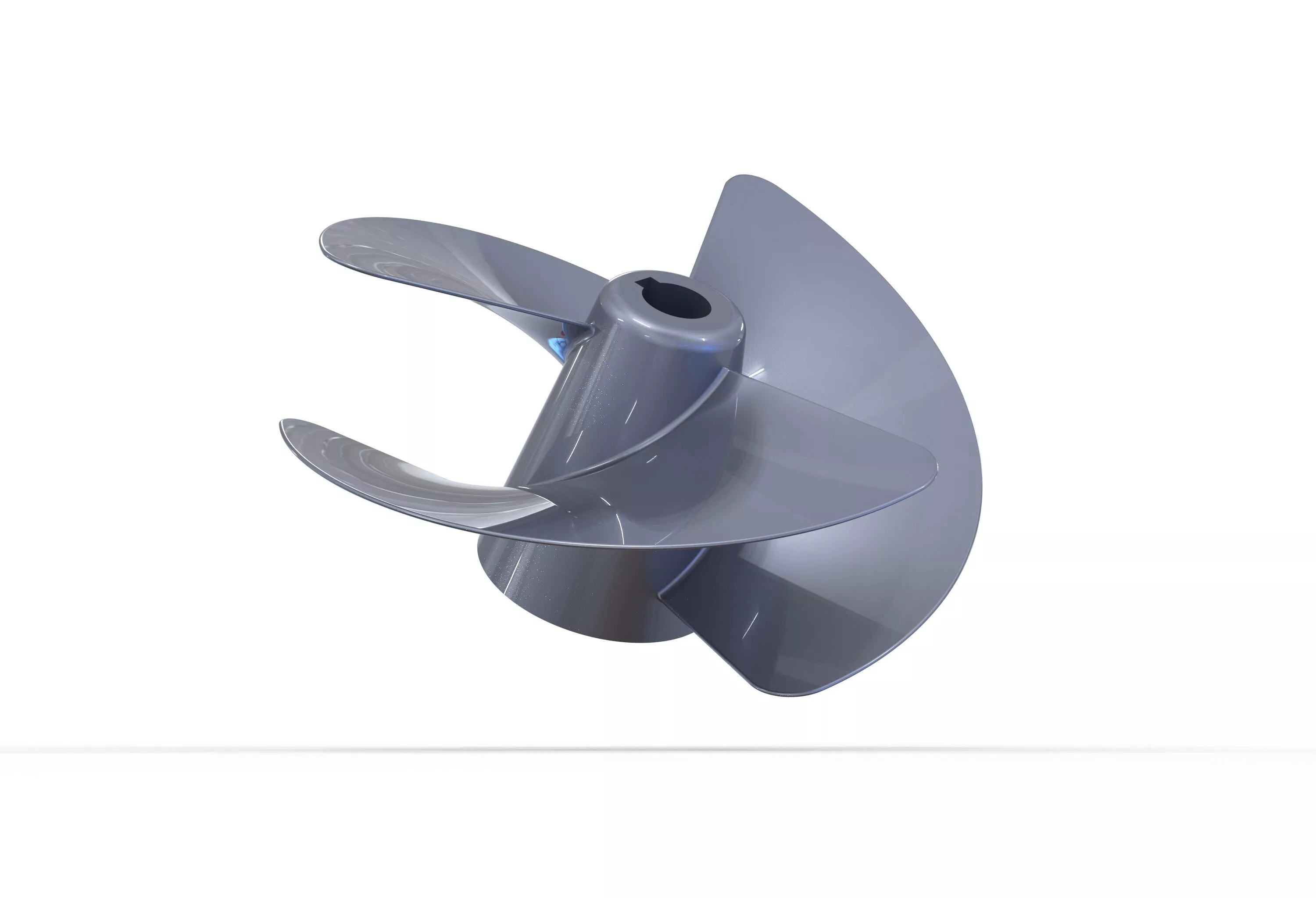 Water jet propeller 3D print model