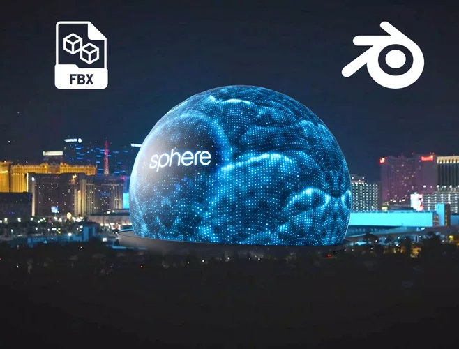 LED Entertainment Sphere Venue - Las Vegas Inspired