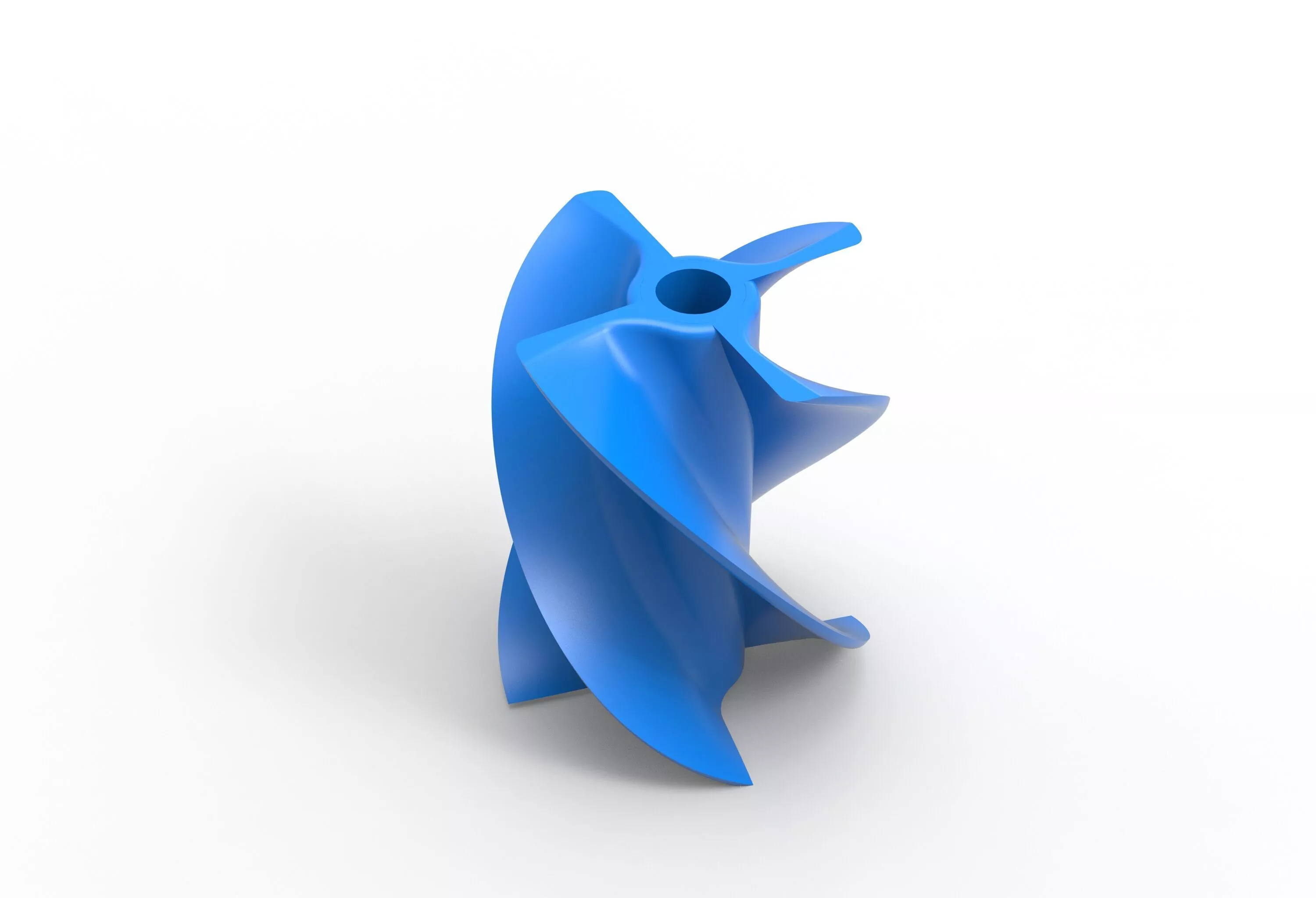 Water jet propeller 3D print model