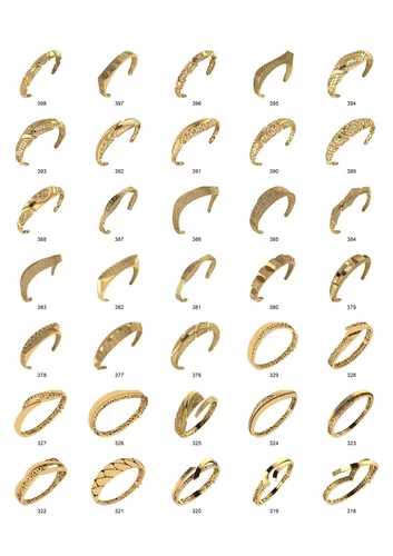 420 Bangle Models Bundle - Rhino 3DM Jewellery CAD Design Pack