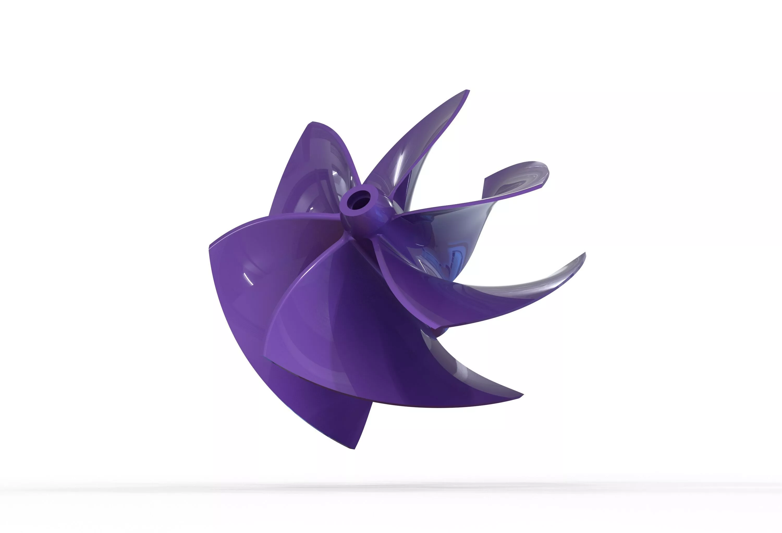 Water jet propeller 3D print model