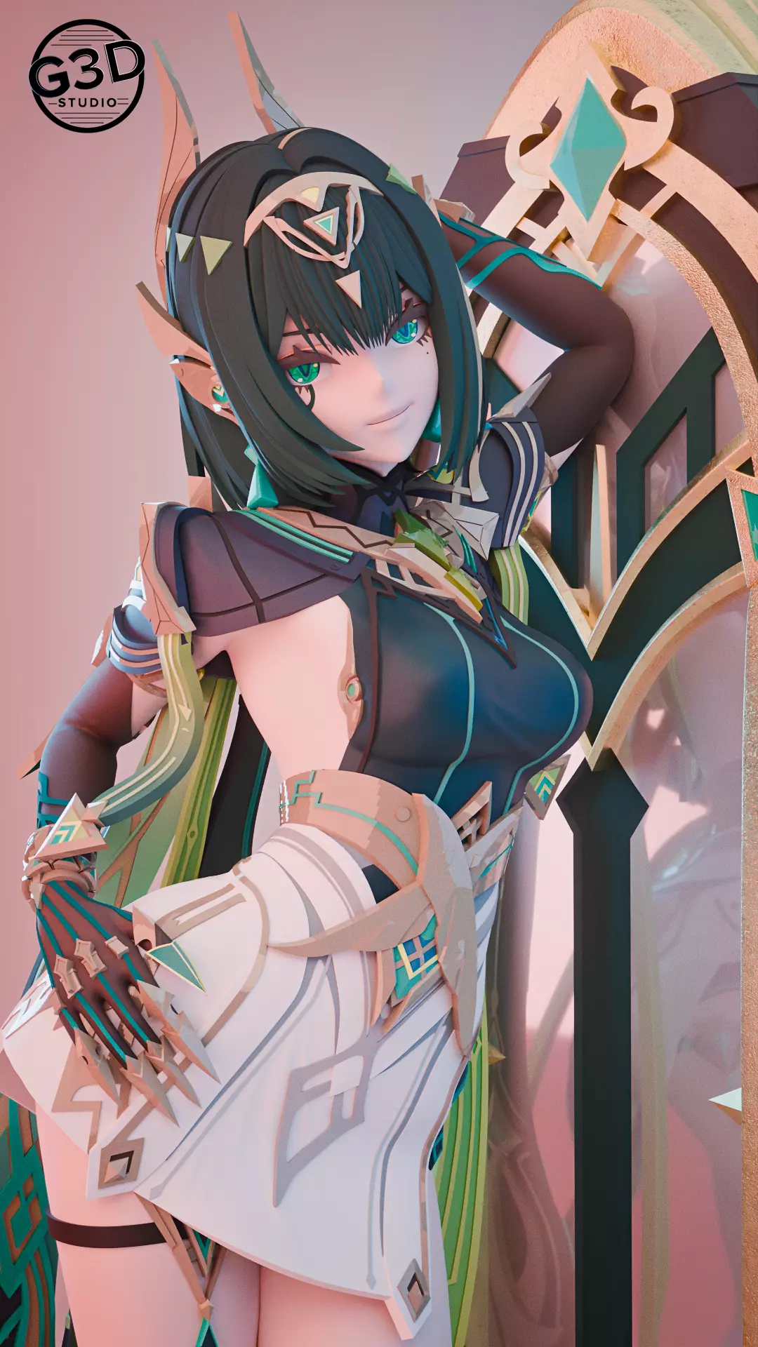 Nefer Genshin Impact 3D print model