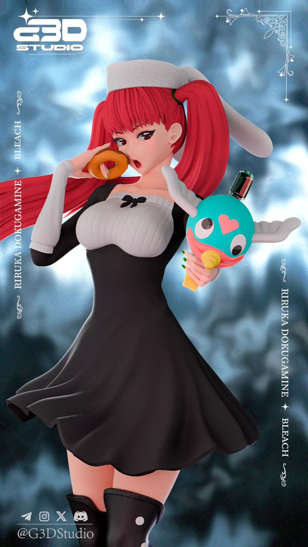 Riruka Dokugamine Bleach 3D print model