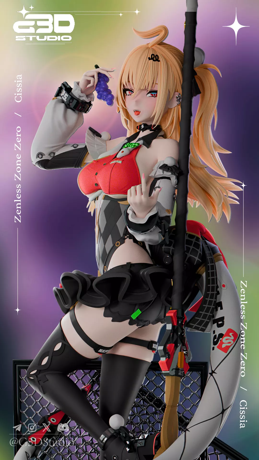 Cissia Zenless Zone Zero 3D print model