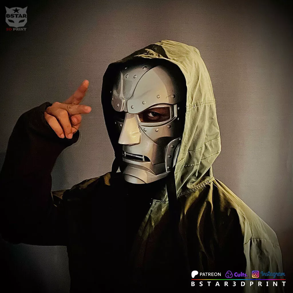 Doctor Doom Mask STL - Avengers Doomsday 2026 3D print model