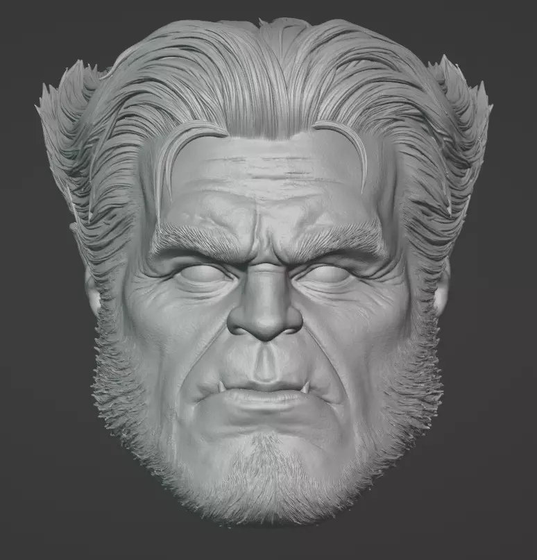 Beast Head - Avengers Doomsday - X-Men 3D print model