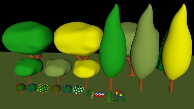 toon trees