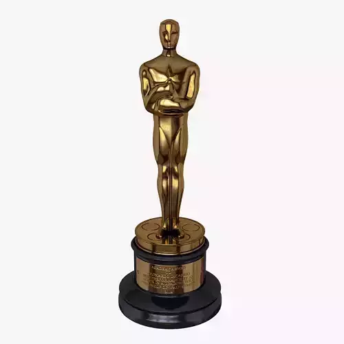 The Oscar statue