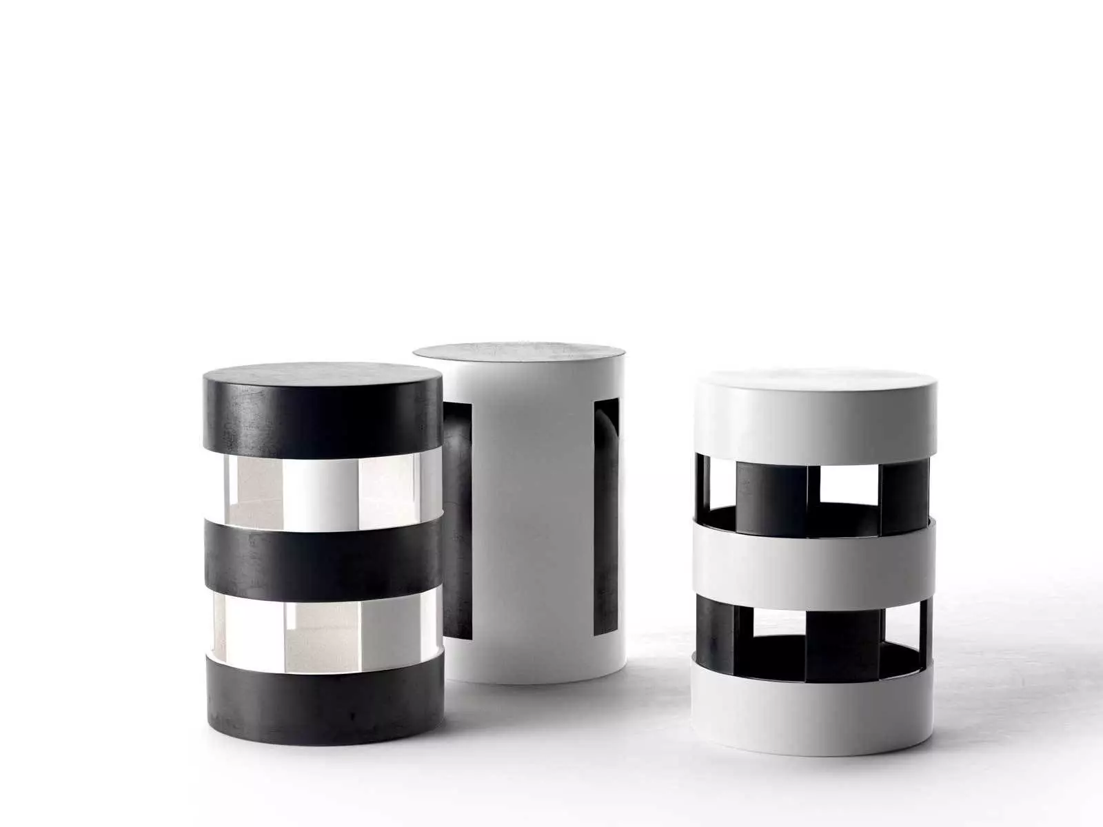 Torre Scudo Stools 3D model_0