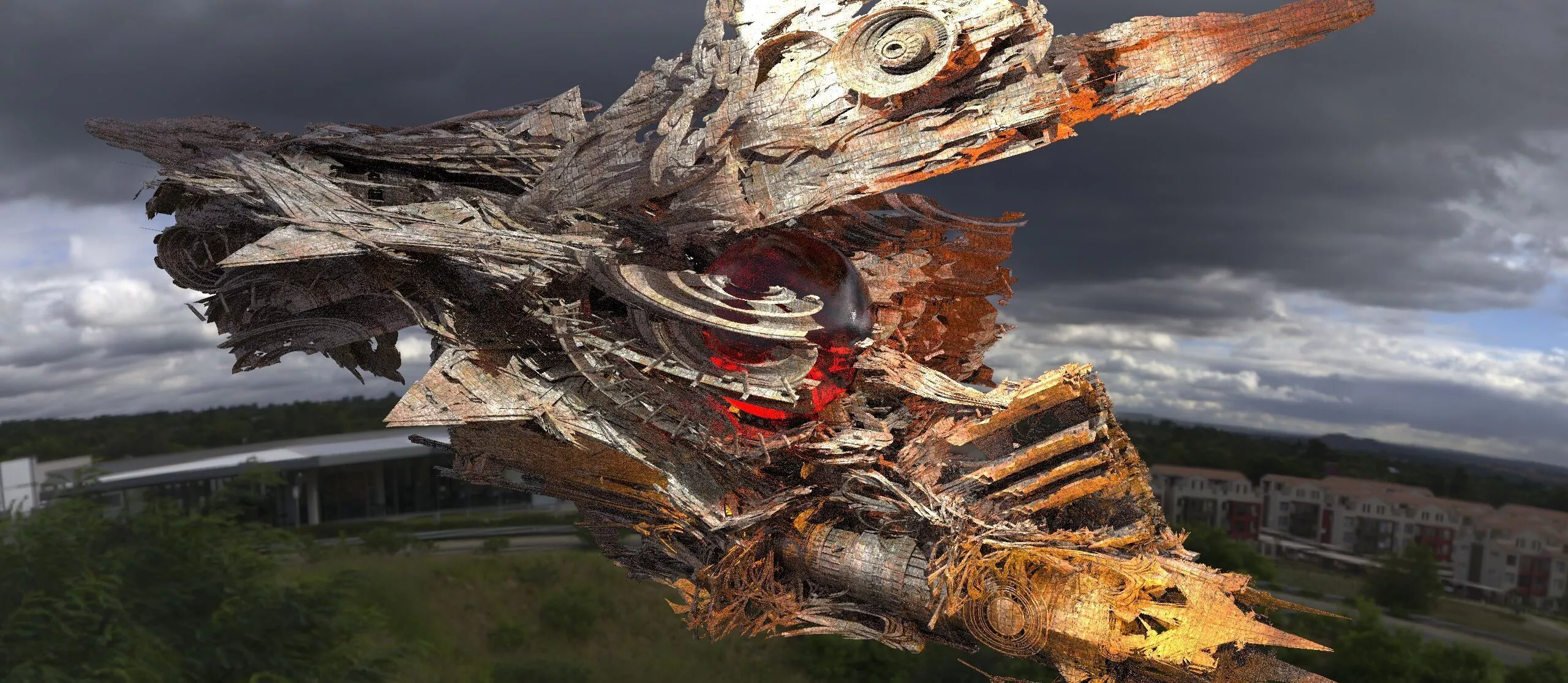Witch hunter general ship meg 18 3D model